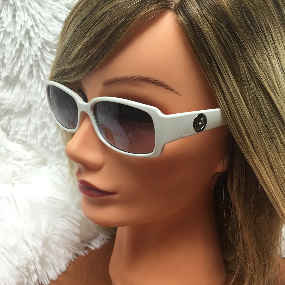 Classic White Sunglasses